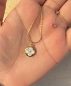 Louis Flower Gold Necklace