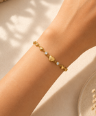 Merina Heart Linked Bracelet