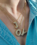 Sparkling Diamond Initial Necklaces✨