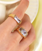 Statin Big Diamond Ring✨