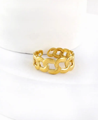 Linked Gold Ring