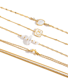 Kevin Knot Pearl Dainty Bracelet