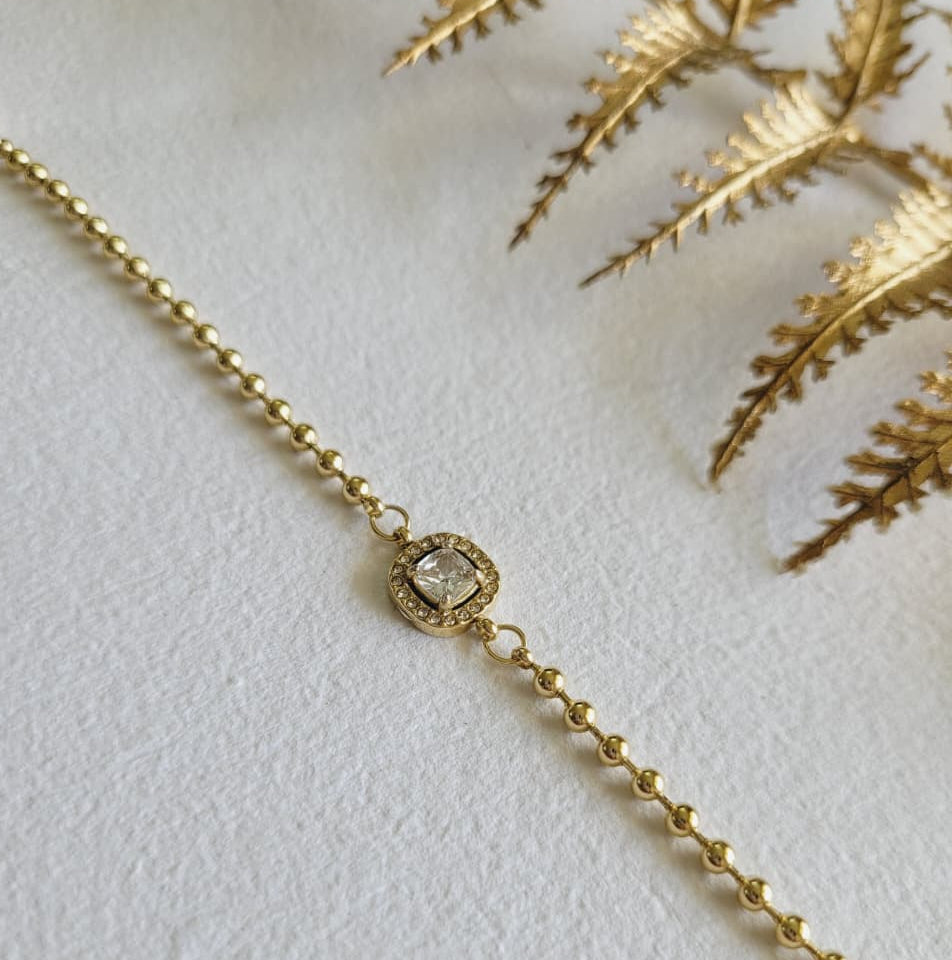 Monalisa Diamond Ball Bracelet