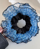 Blossom Black Scrunchies