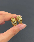 Ellavi Moon Diamond Earrings