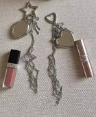 Soft Girlie Lipstick Holder Keychain