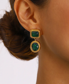 Riwana Statement Stone Earrings✨