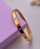 Siru Flower Gold Cuff