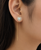 Madonna Sui Dhaga Heart Earrings