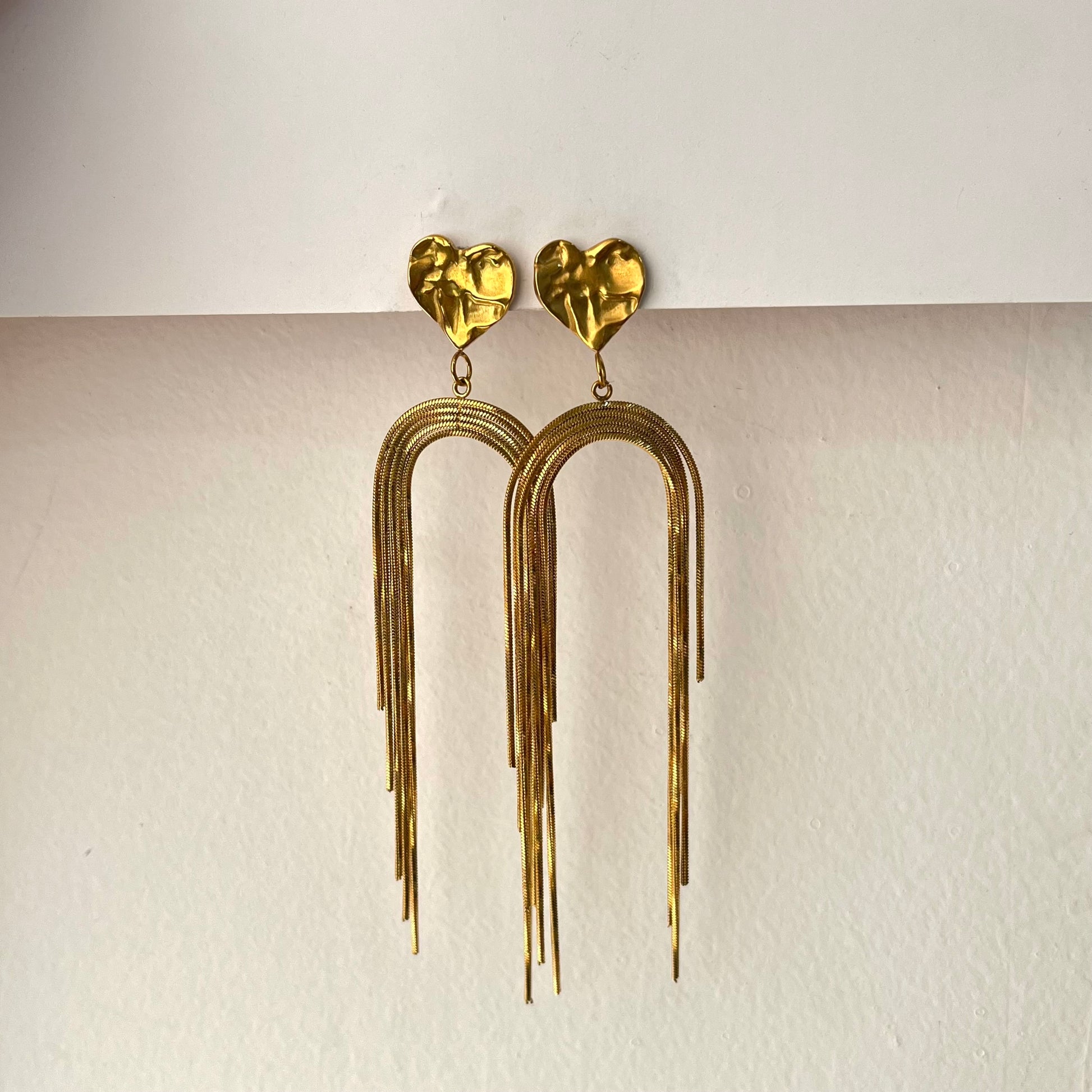 Valera Heart Statement Earrings