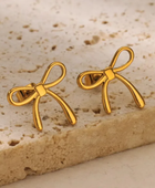 Qira Small Bow Earrings