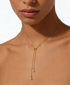 Savanna Long Diamond Drop Necklace✨