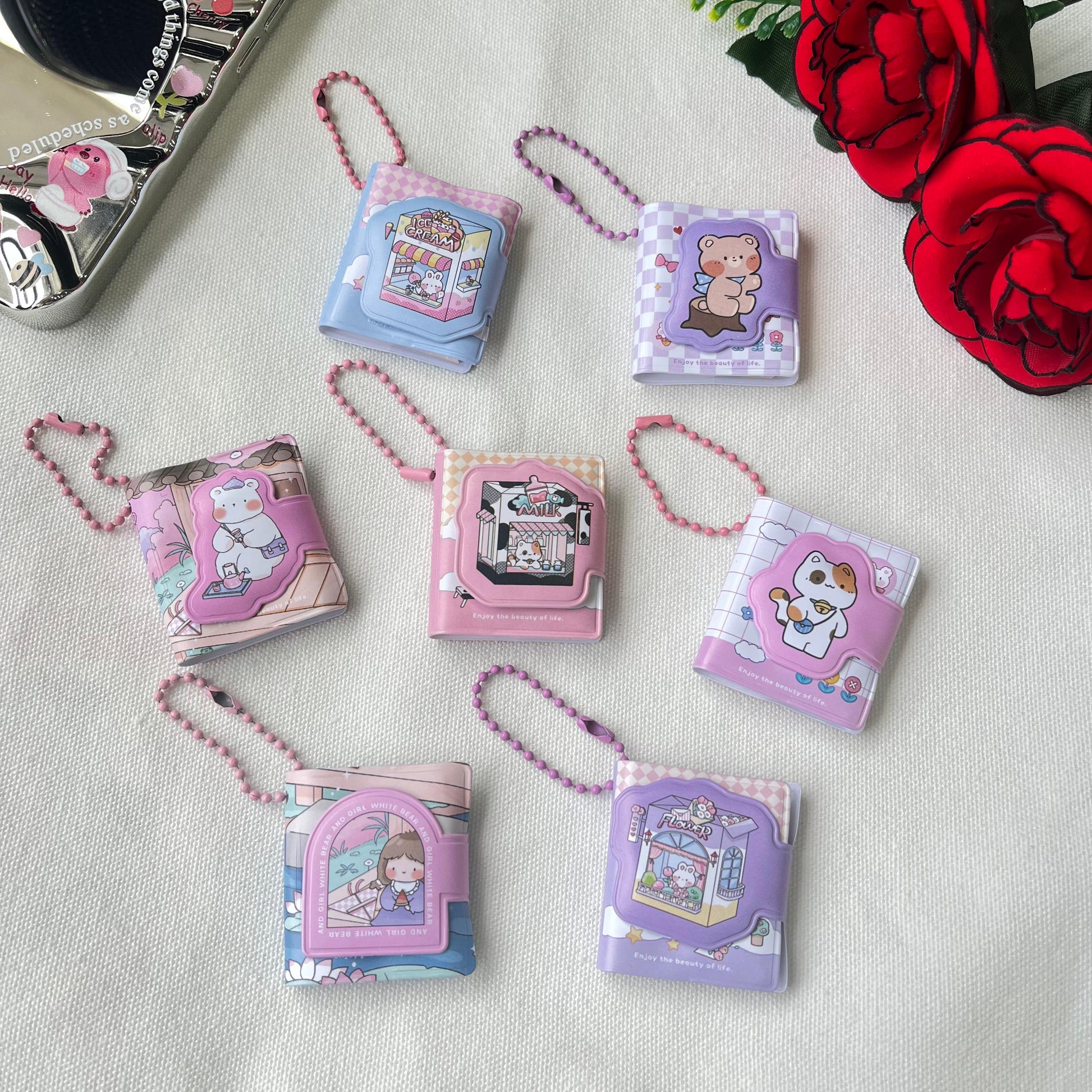Cutest Mini Diary Keychain🩷