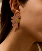 Willa Big Flower Earrings