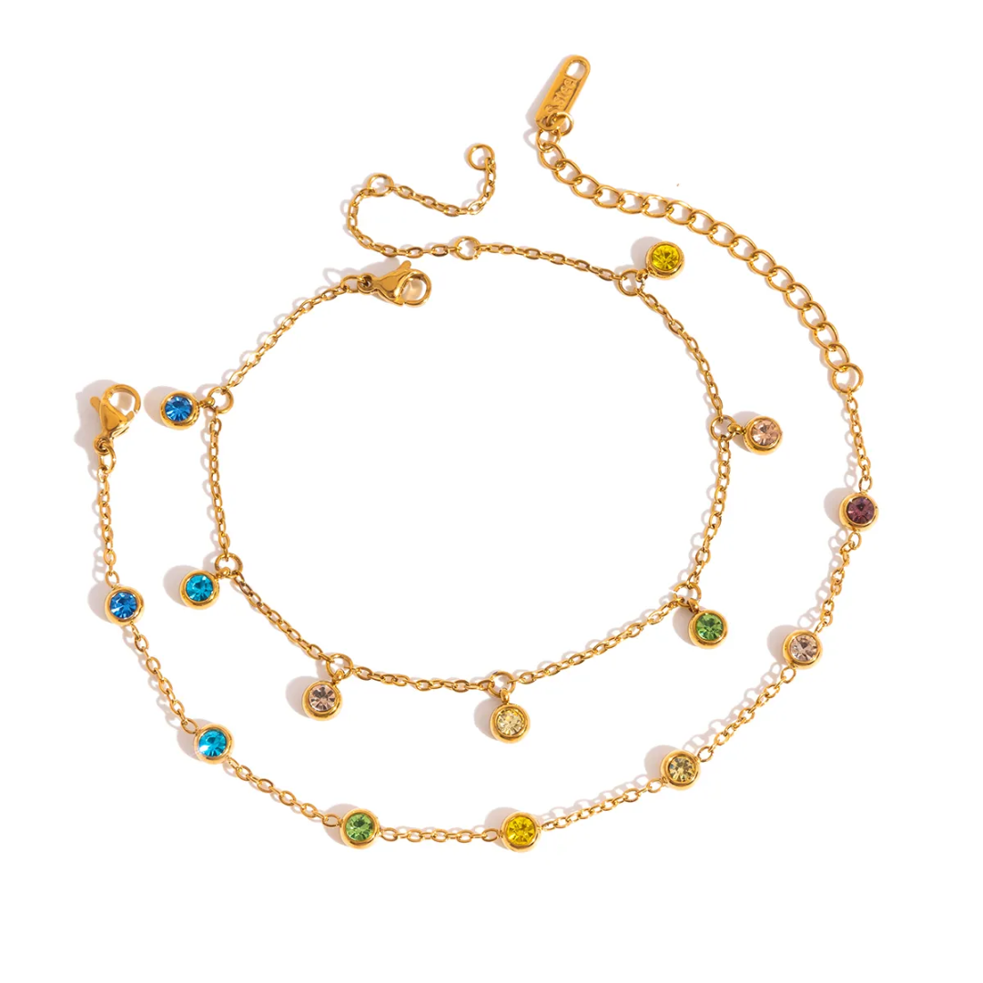 Meoni Multicolour Dainty Bracelet