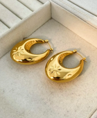 Fiona Statement Star Hoops
