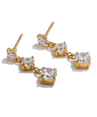 Eiffany Dainty Diamond Earrings