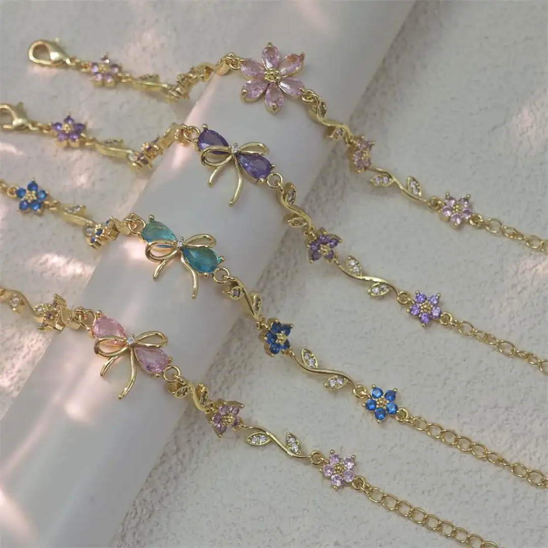 Ribbon Garden Bow Dreamy Bracelet