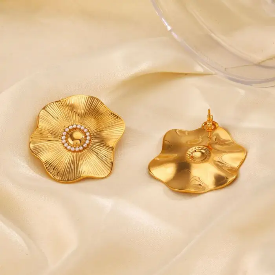 Rewi Big Flower Earrings❤️