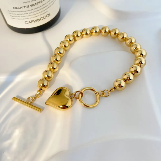 Givai Heart Ball Bracelet