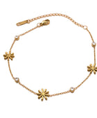 Blooming Flower Gold Bracelet