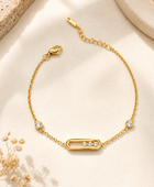 Nelina Moving Diamond Bracelet