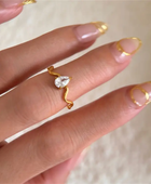 Iravi Drop Diamond Ring