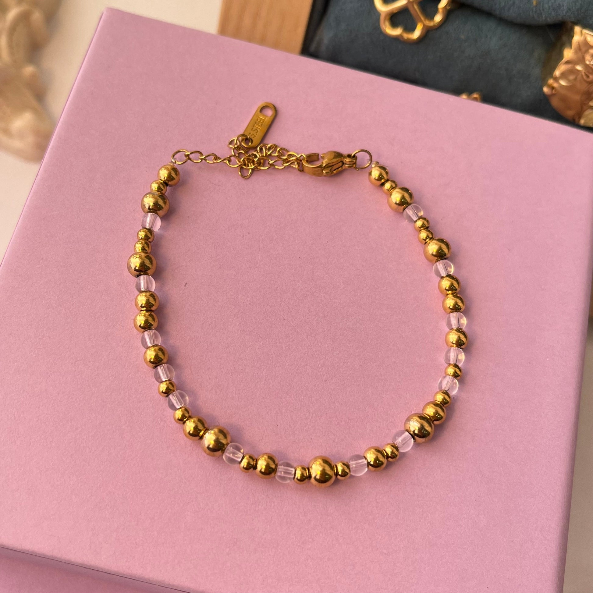 Yashi Ball Gold Bracelet