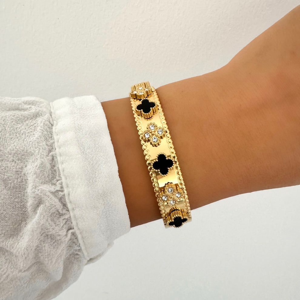 Moonlight Clovy Gold Cuff✨
