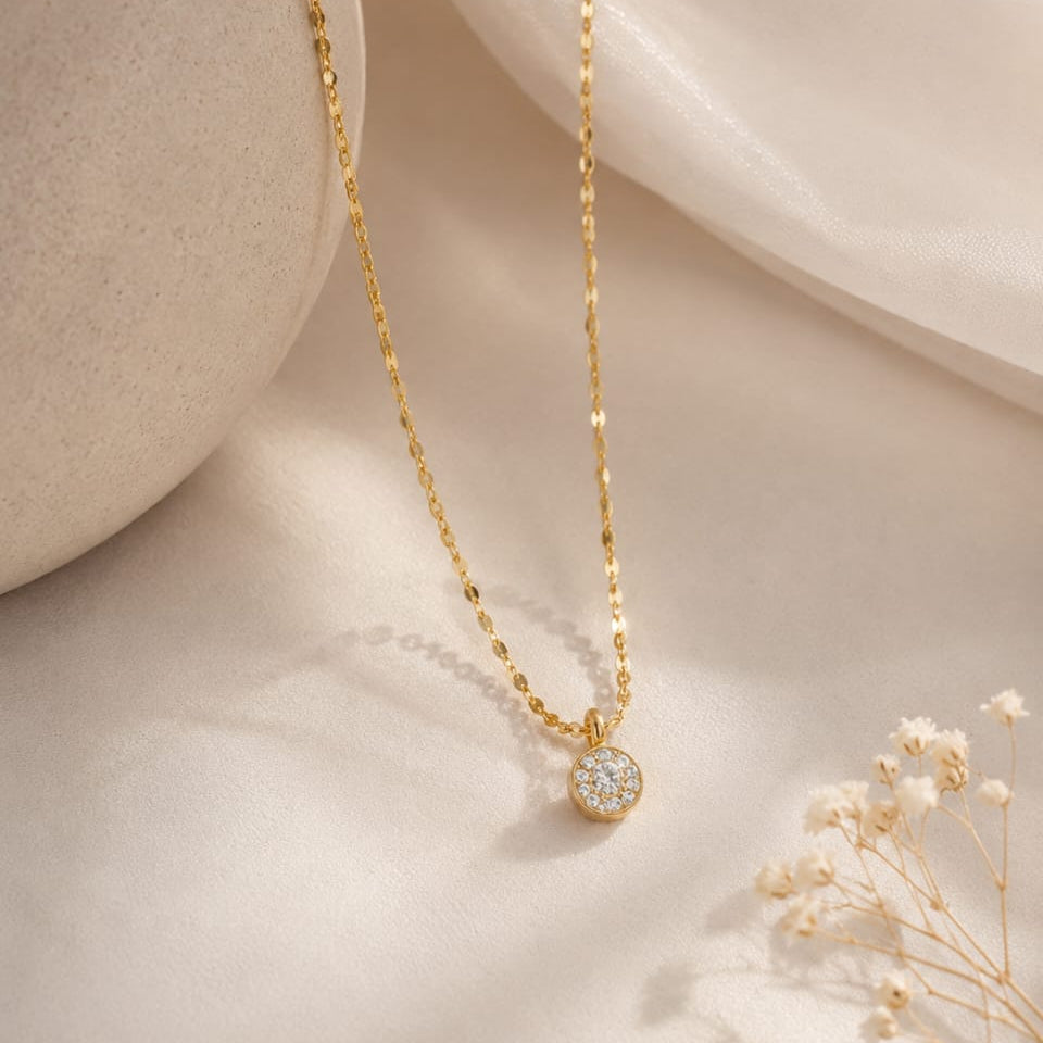 Nira Dainty Diamond Necklace