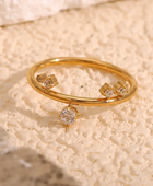 Hana Dainty Tridiamond Ring✨