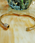 Roller Diamond Gold Cuff