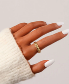 Julie Heart Gold Ring