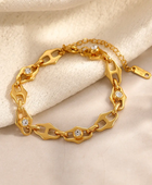 Mesha Linked Diamond Bracelet