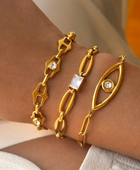 Mesha Linked Diamond Bracelet
