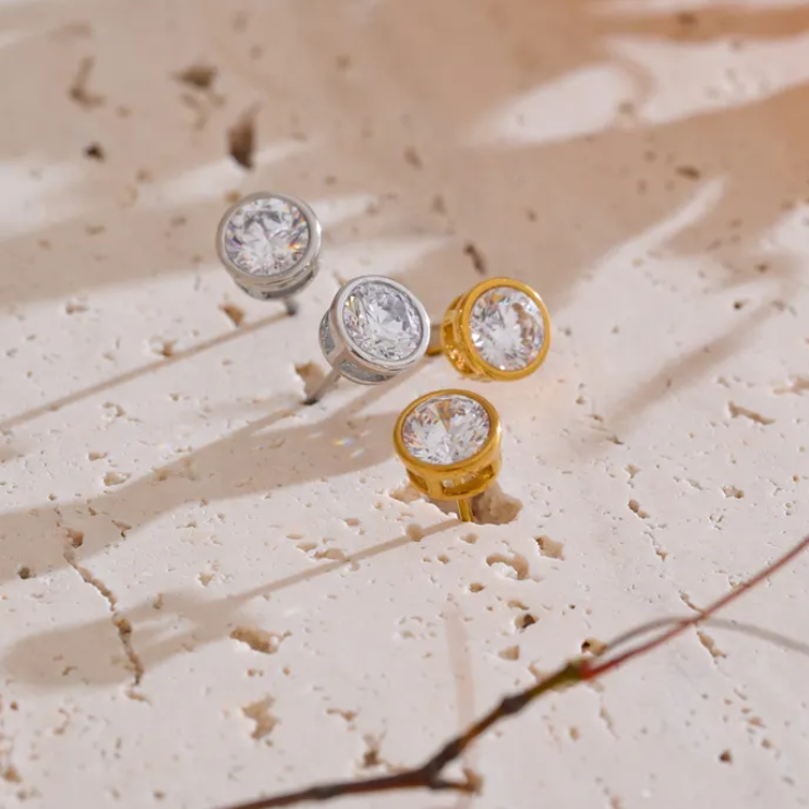 Mini Junia Round Studs