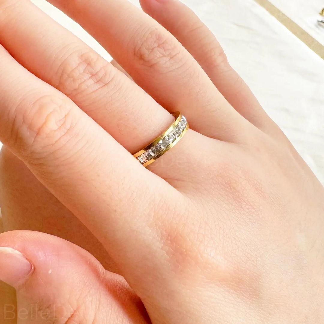 Dila Diamond Band Ring✨