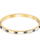 Kavi Evil Eye Gold Cuff