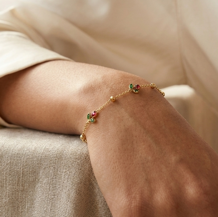 Little Tulip Diamond Bracelets