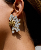 Willa Big Flower Earrings