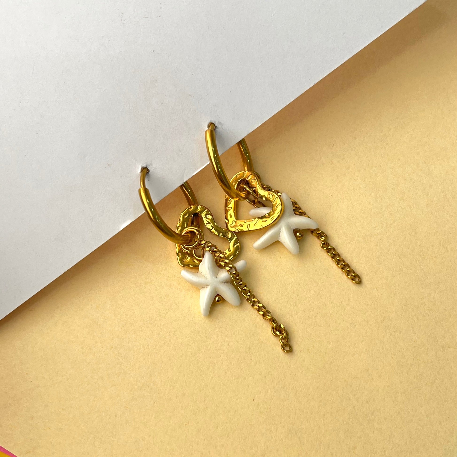 Alogni Beachy Star Earrings