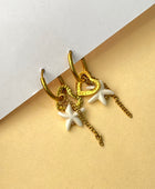 Alogni Beachy Star Earrings