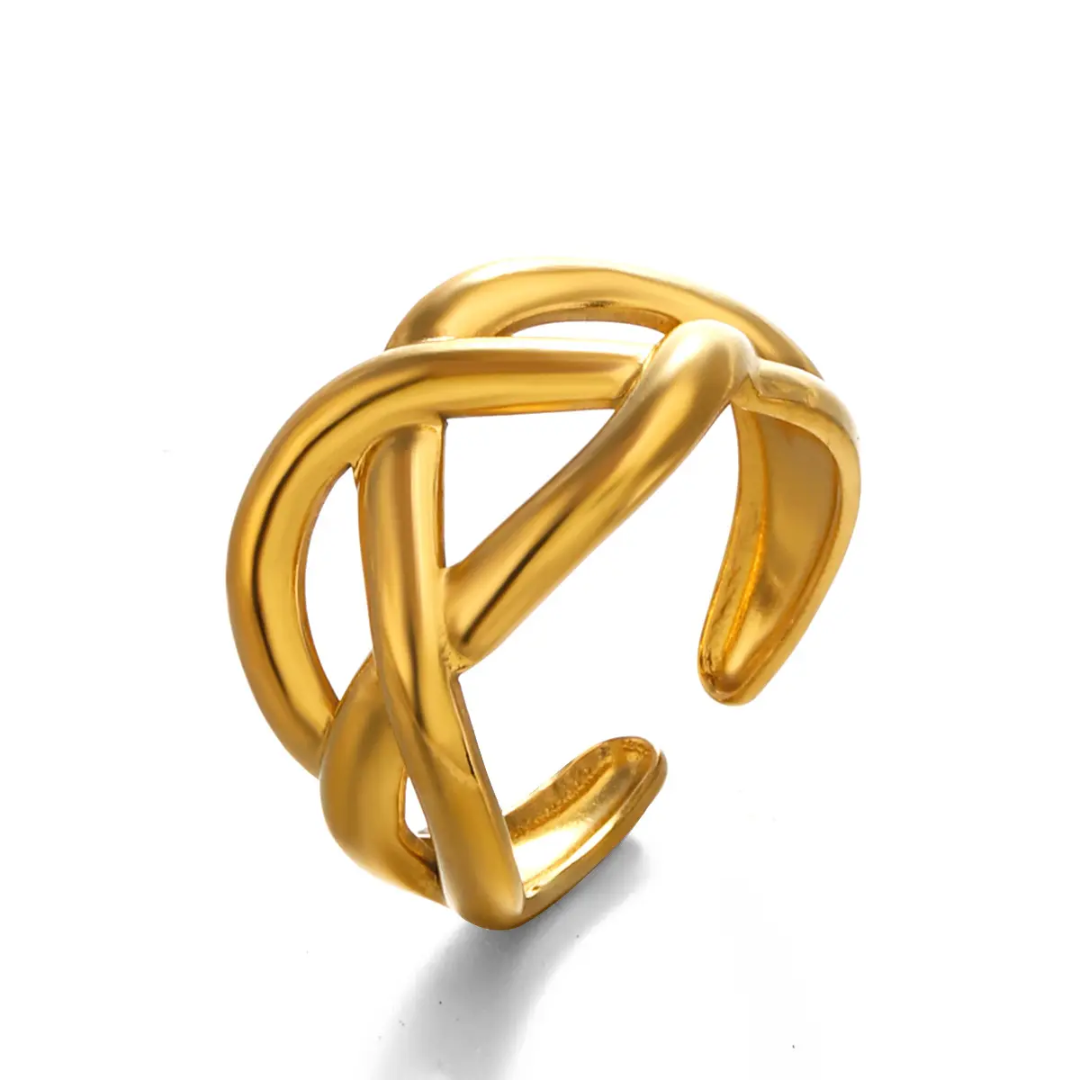 Tangled Gold Ring