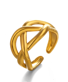 Tangled Gold Ring