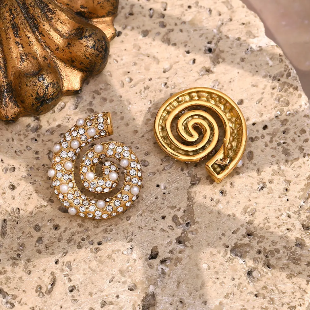 Sparkling Pearl Party Earrings✨