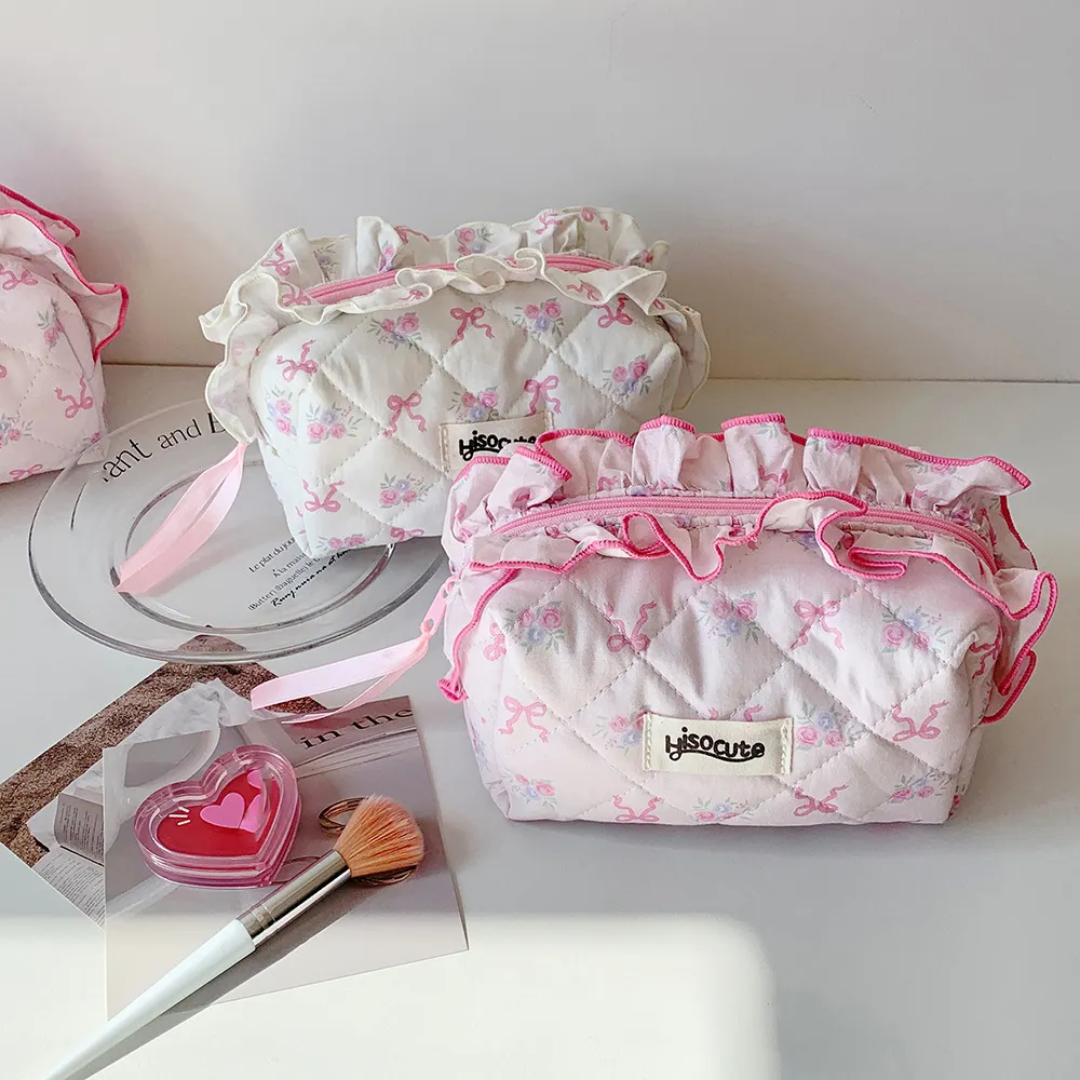Bellany Frill Bow Cute Pouches