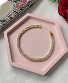Claro Square Tennis Bracelets