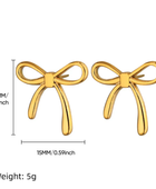Qira Small Bow Earrings