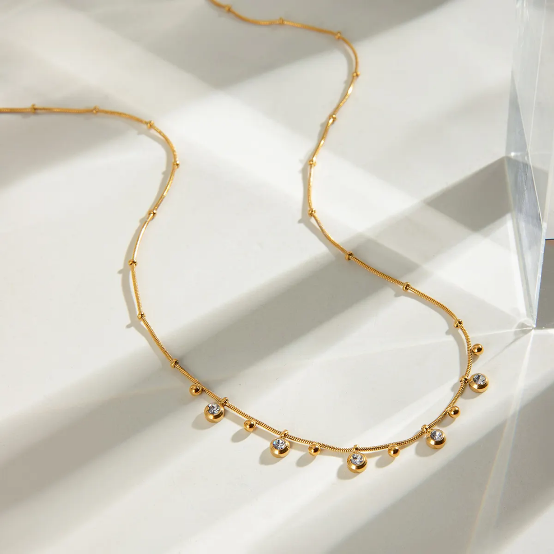 Kiya Dainty Diamond Necklace✨❤️