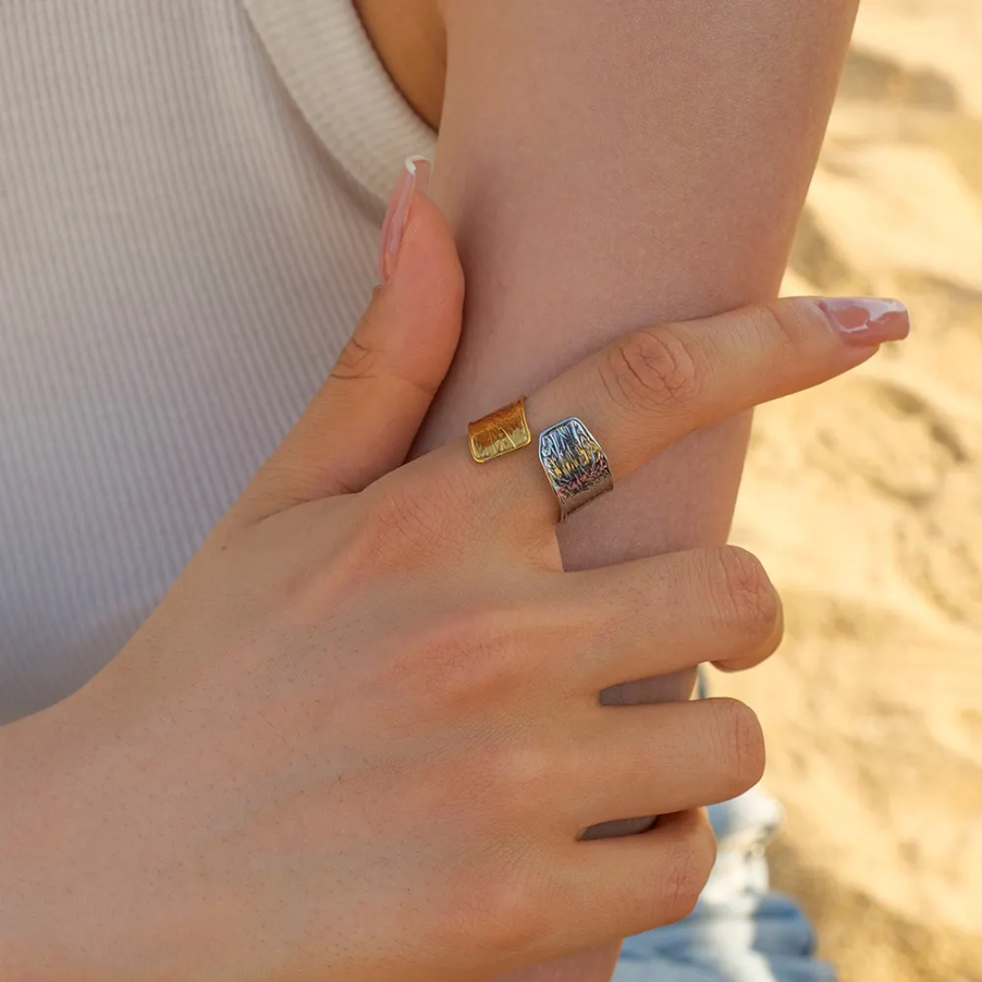 Tihara Double Colour Ring